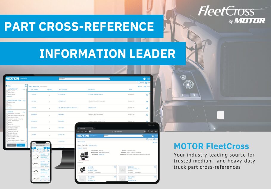 FleetCross by MOTOR promotional flyer