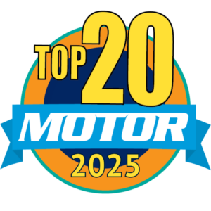 2025 MOTOR Top 20 Awards Logo